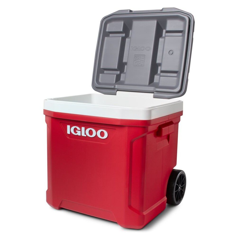 Latitude 60 Roller Cooler Industrial Red/Meteorite 60qt 34666