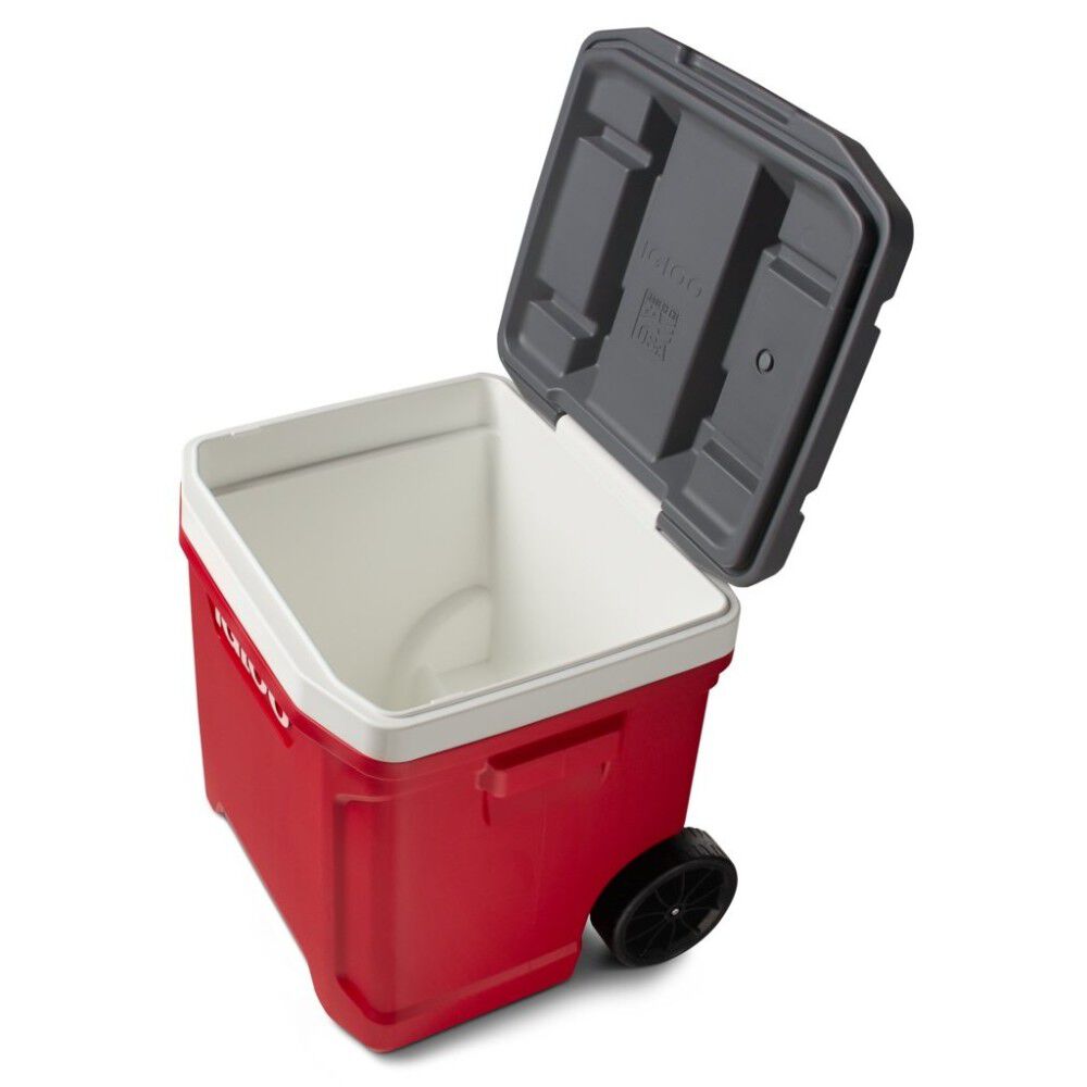 Latitude 60 Roller Cooler Industrial Red/Meteorite 60qt 34666