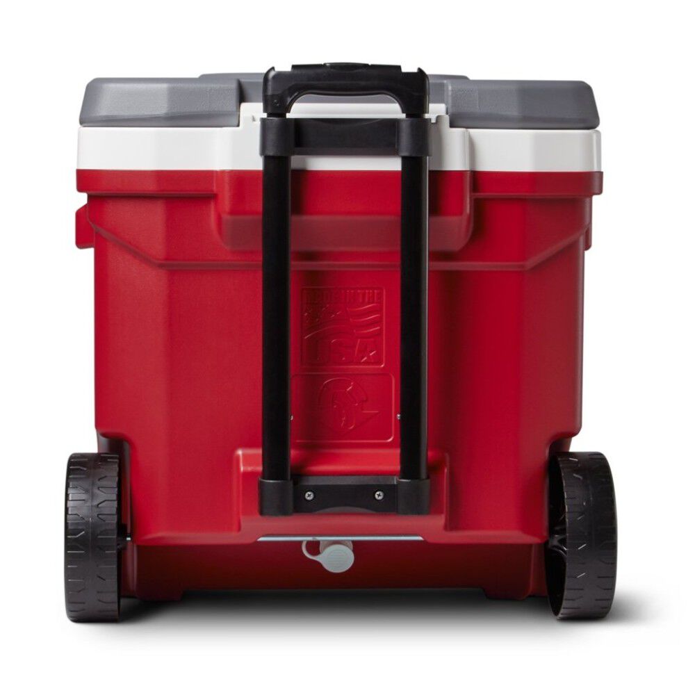 Latitude 60 Roller Cooler Industrial Red/Meteorite 60qt 34666