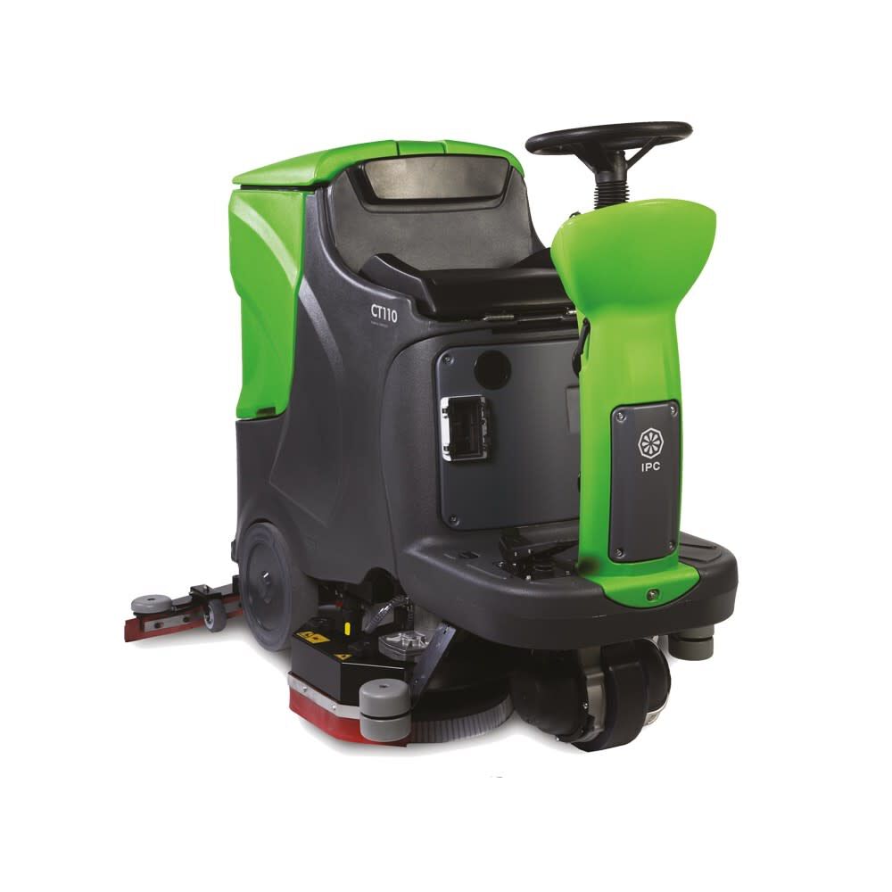 28 in 29 Gallon Heavy Duty Compact Rider Scrubber CT110 CT110BT70B-240CH