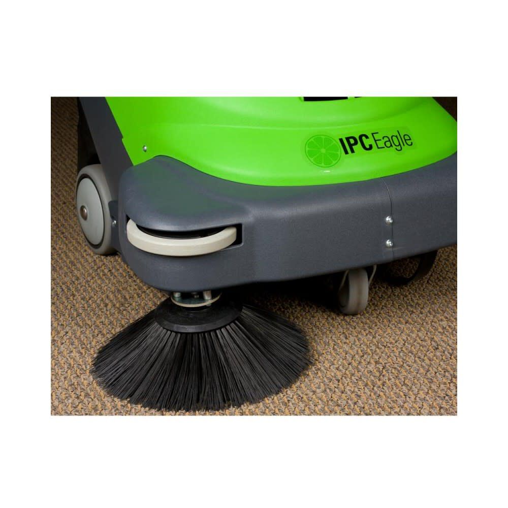 Smartvac 464 24 in 9 Gallon Battery Operated Walk Behind Sweeper TK464E