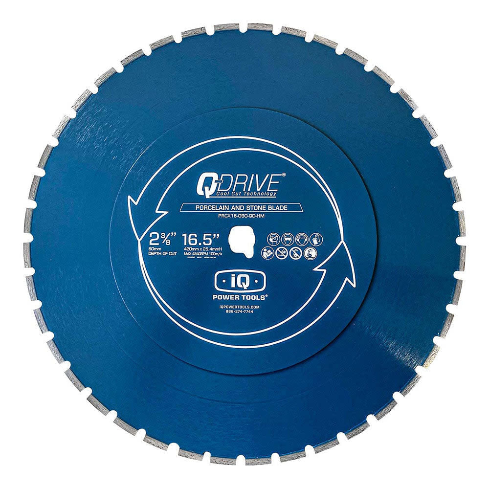 16.5 in Q Drive Porcelain Diamond Blade PRCX16-090-QD-HM