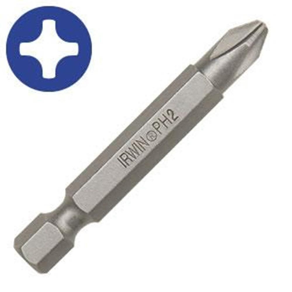 #2 Phillips 1/4 In. Hex 6 In. Length Power Drive Bit 93067