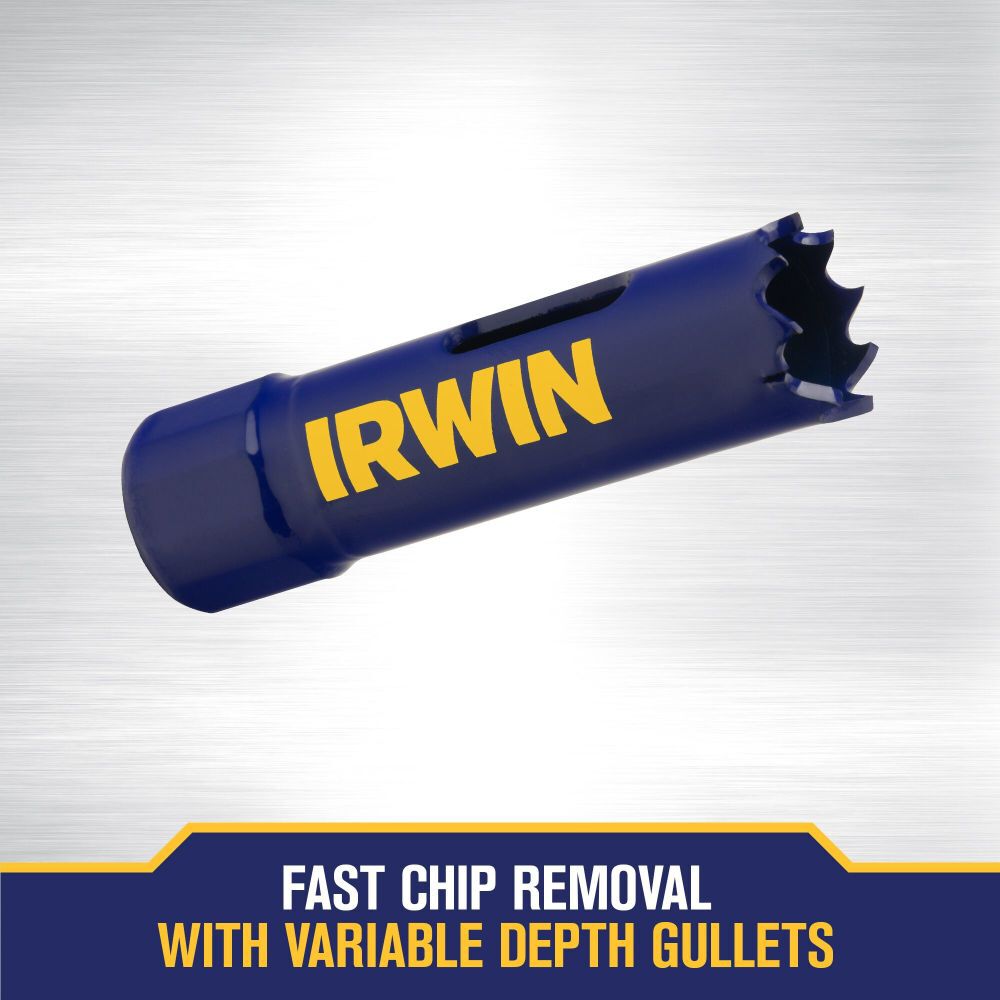 5/8 in Bi-Metal Hole Saw, Stainless Steel 373058BX