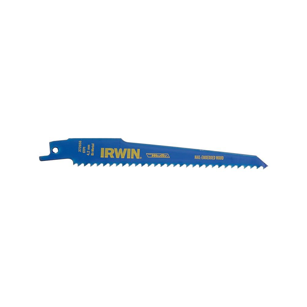 6in 6TPI Reciprocating Saw Blade 25pk 372656B