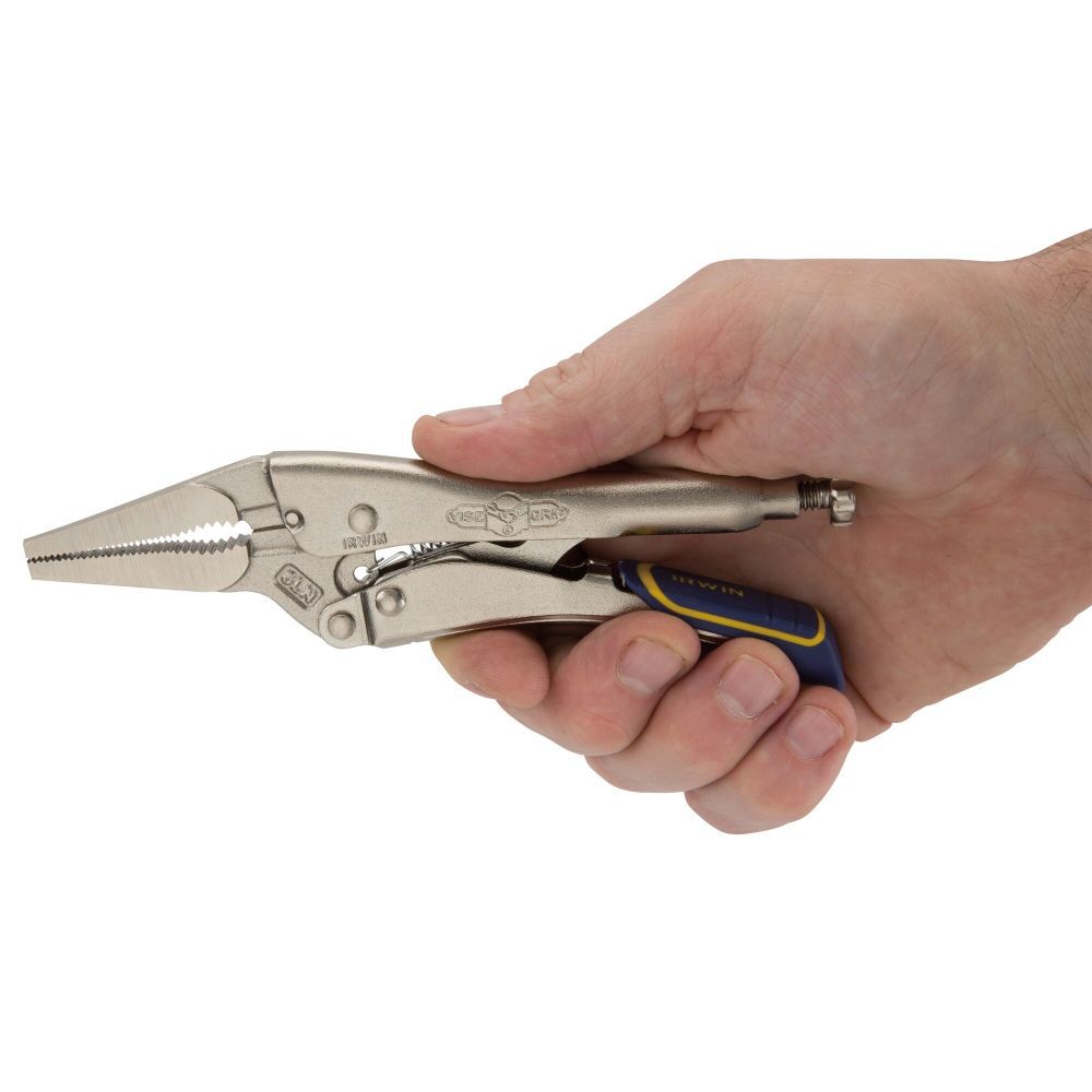 6in Vise-Grip Fast Release Long Nose Locking Pliers with Wire Cutter IRHT82583