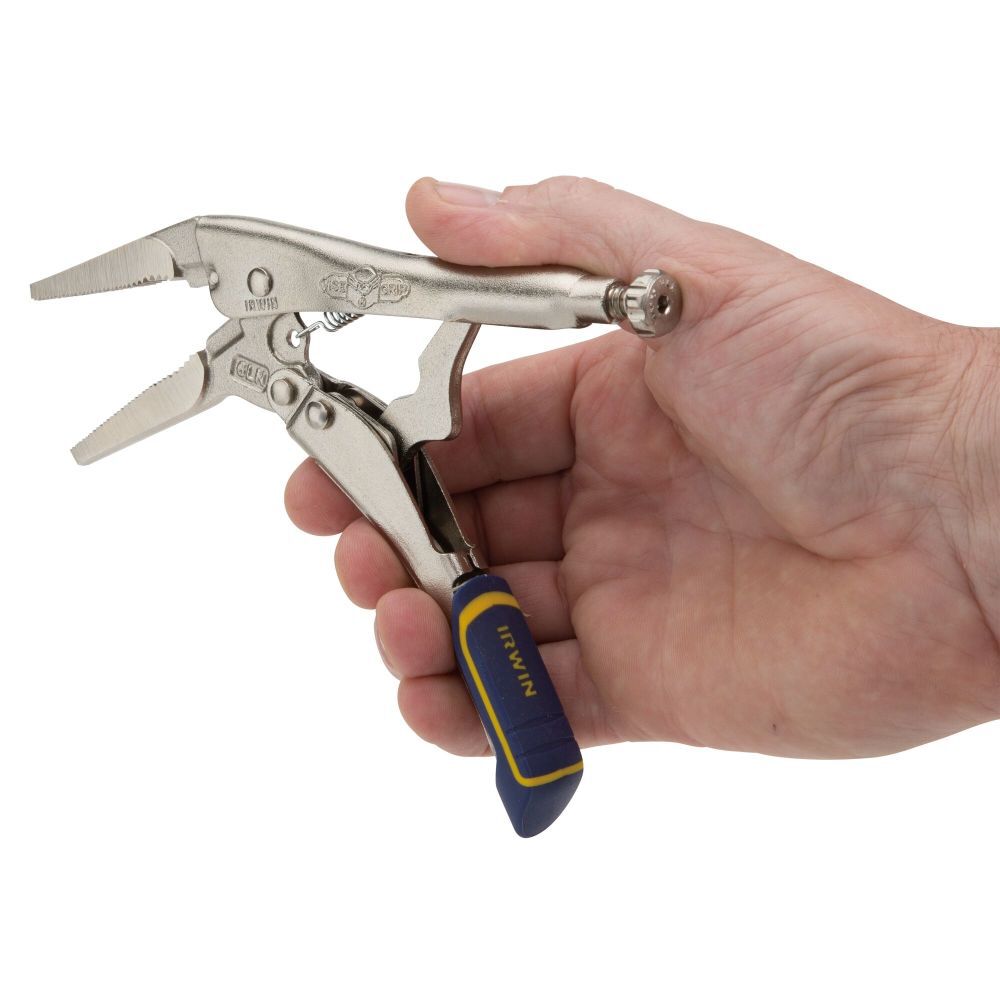 6in Vise-Grip Fast Release Long Nose Locking Pliers with Wire Cutter IRHT82583