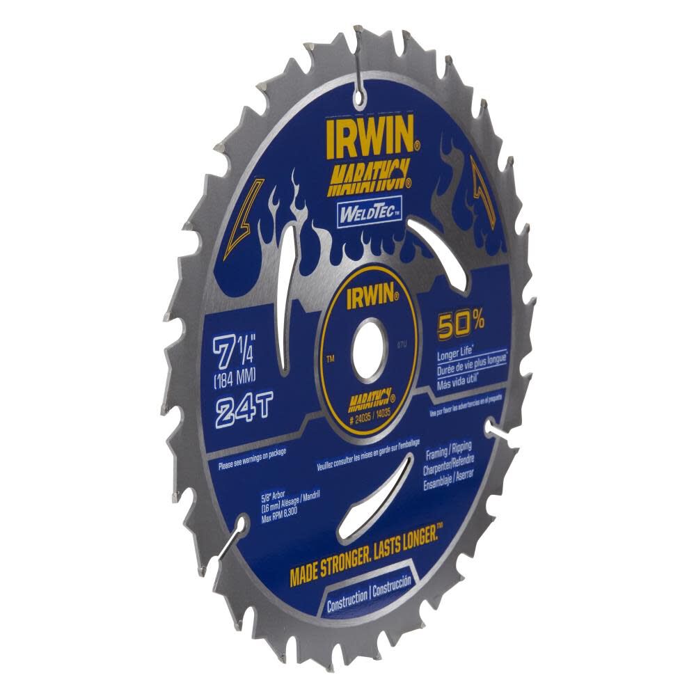 Weldtec 7-1/4 In. 24T Saw Blade 24035
