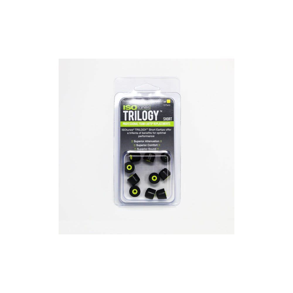 Trilogy Yellow Core Foam Ear Tips Medium 5 Pairs IT-62