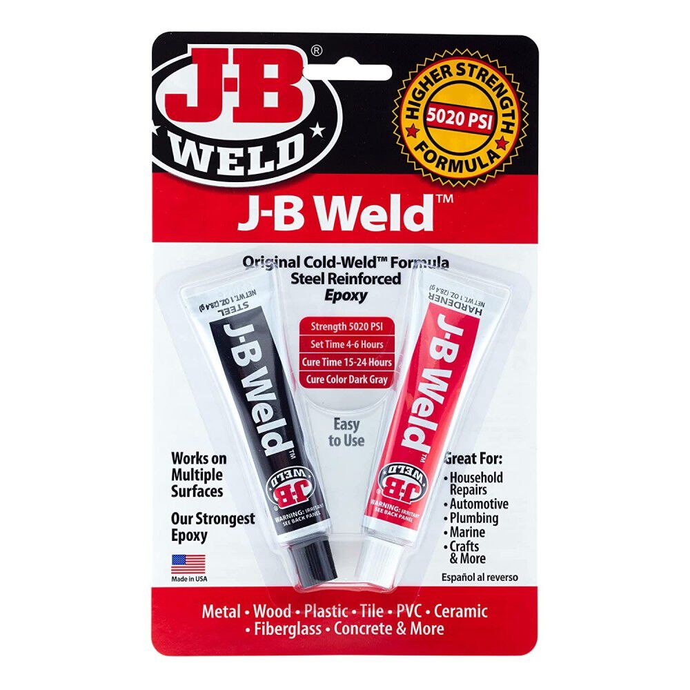 Original Cold Weld 2oz Two Part Steel Reinforced Epoxy 8265S