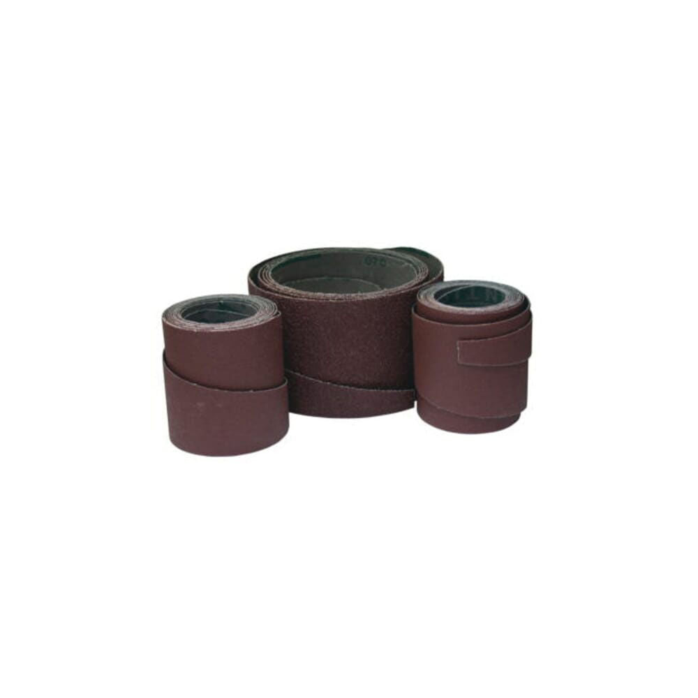 16 in 80 Grit Aluminum Oxide Brown Ready-to-Wrap Abrasive Strips 60-6080