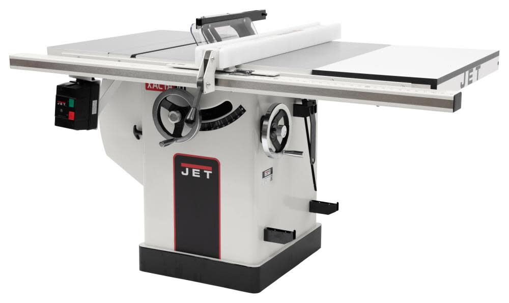 Xacta 10-in 20-Amp 230-Volt Corded Contractor Table Saw with Fixed Rolling Stand 708674PK