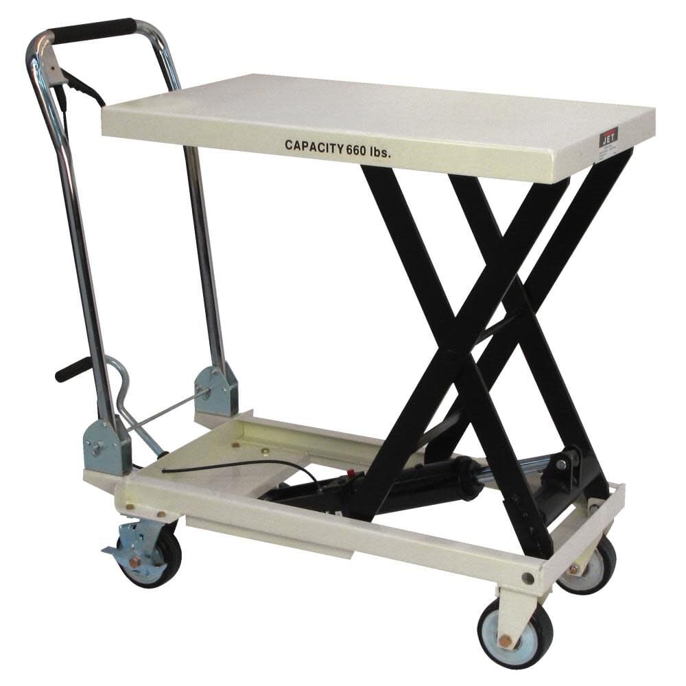 Scissor Lift Table Folding Handle 660-Lb Capacity 140777