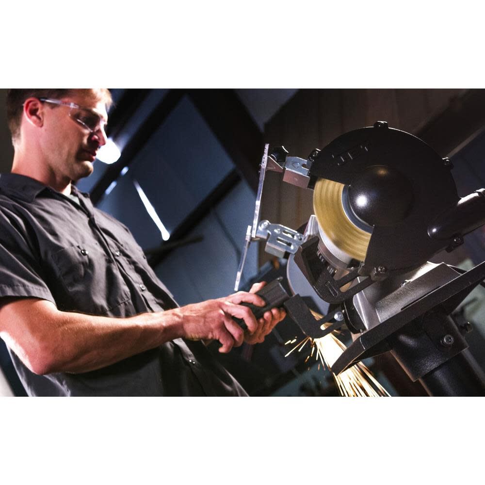 Shop Grinder with Grinding Wheel and Wire Wheel 577128