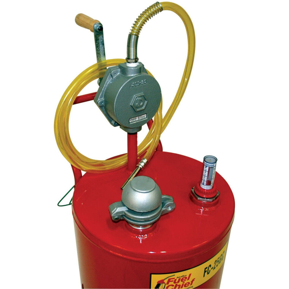 UL Listed Cast Iron Pump Steel Tank Gas Caddy 25 Gallon FC-25GC