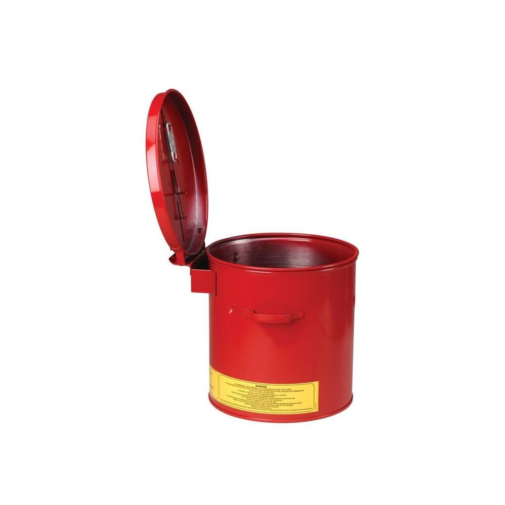 2 Gallon Red Steel Dip Tank for Cleaning Parts 27602