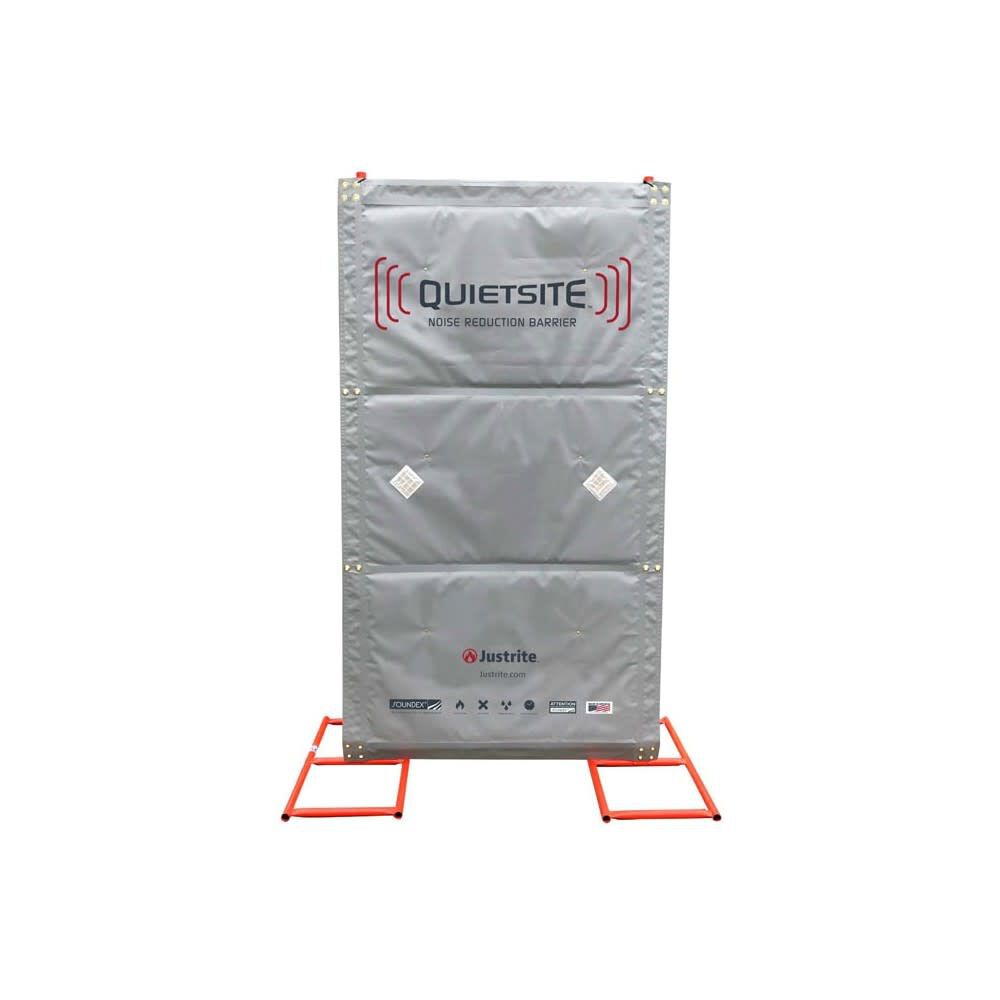 4 x 8 Ft. Gray PVC Coated Polyester Premium Sound Barrier Panel 26466