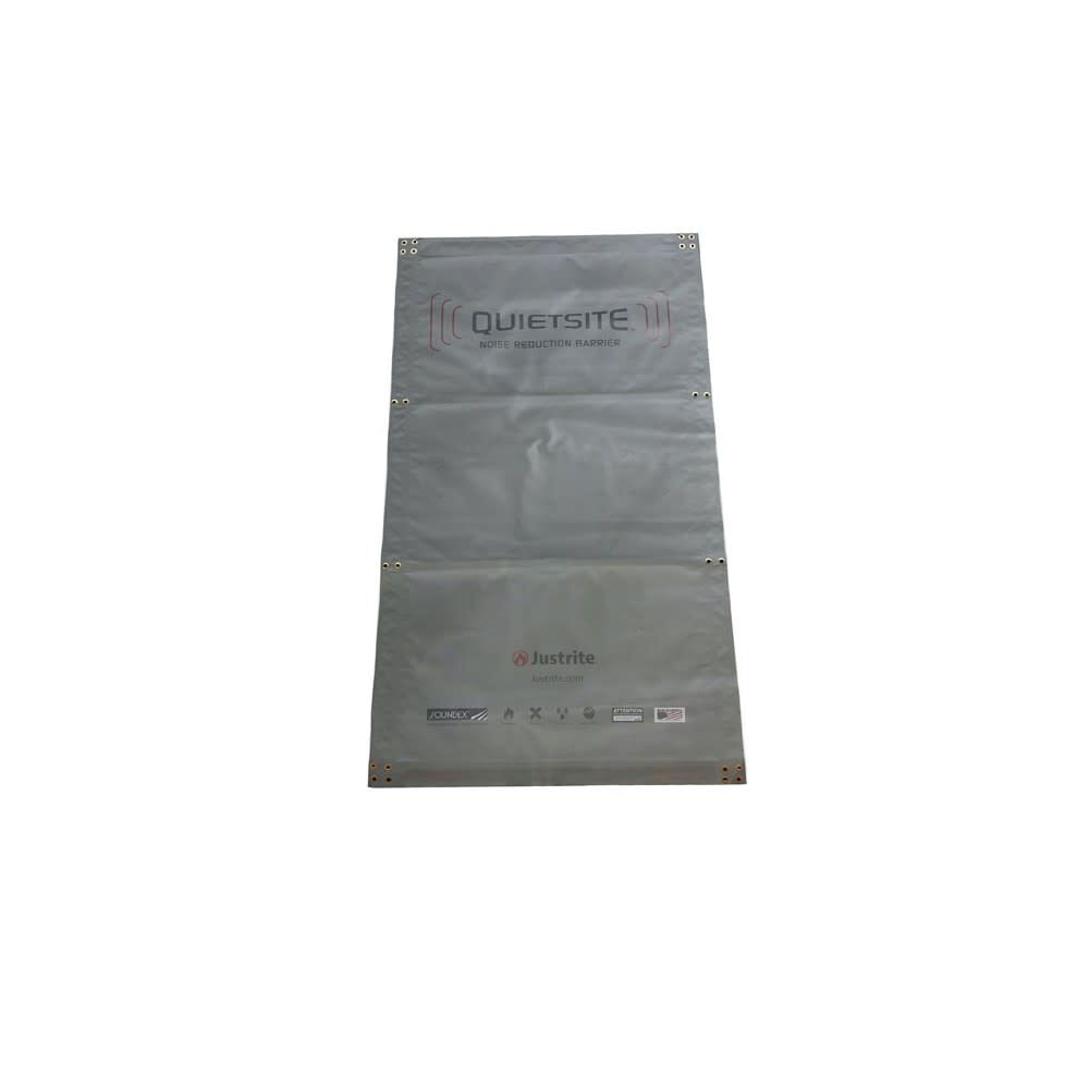 4 x 8 Ft. Gray PVC Coated Polyester Premium Sound Barrier Panel 26466