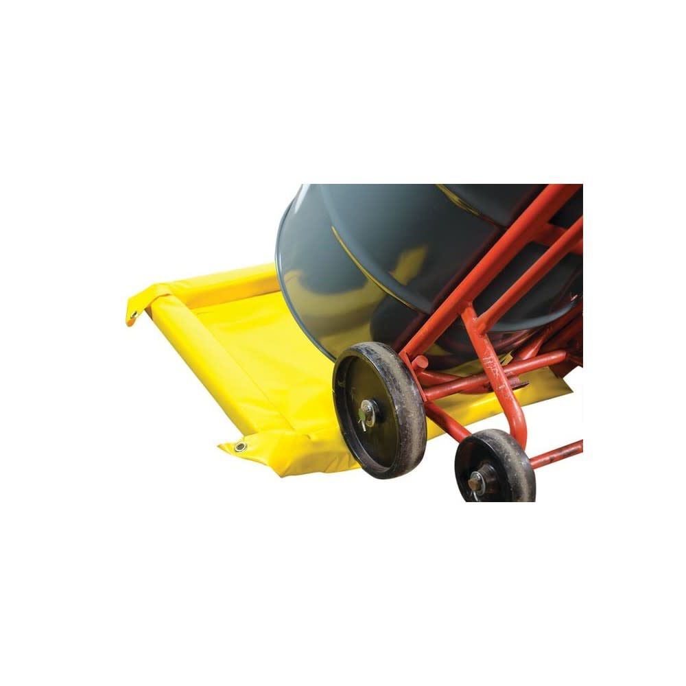 40 Gallon Maintenance Spill Berm 4 ft x 4 ft x 4 in Yellow 28406