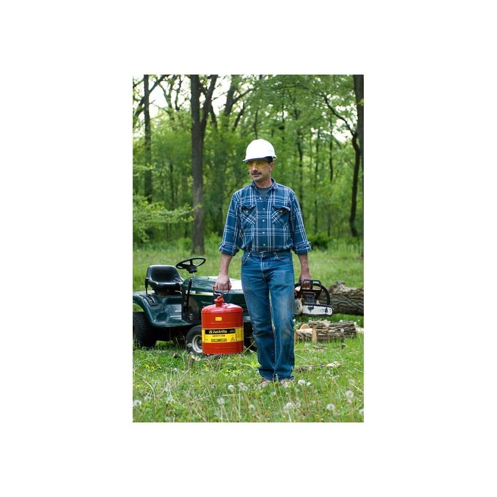 5 Gal Steel Safety Red Gas Can Type I with Flame Arrester 7150100