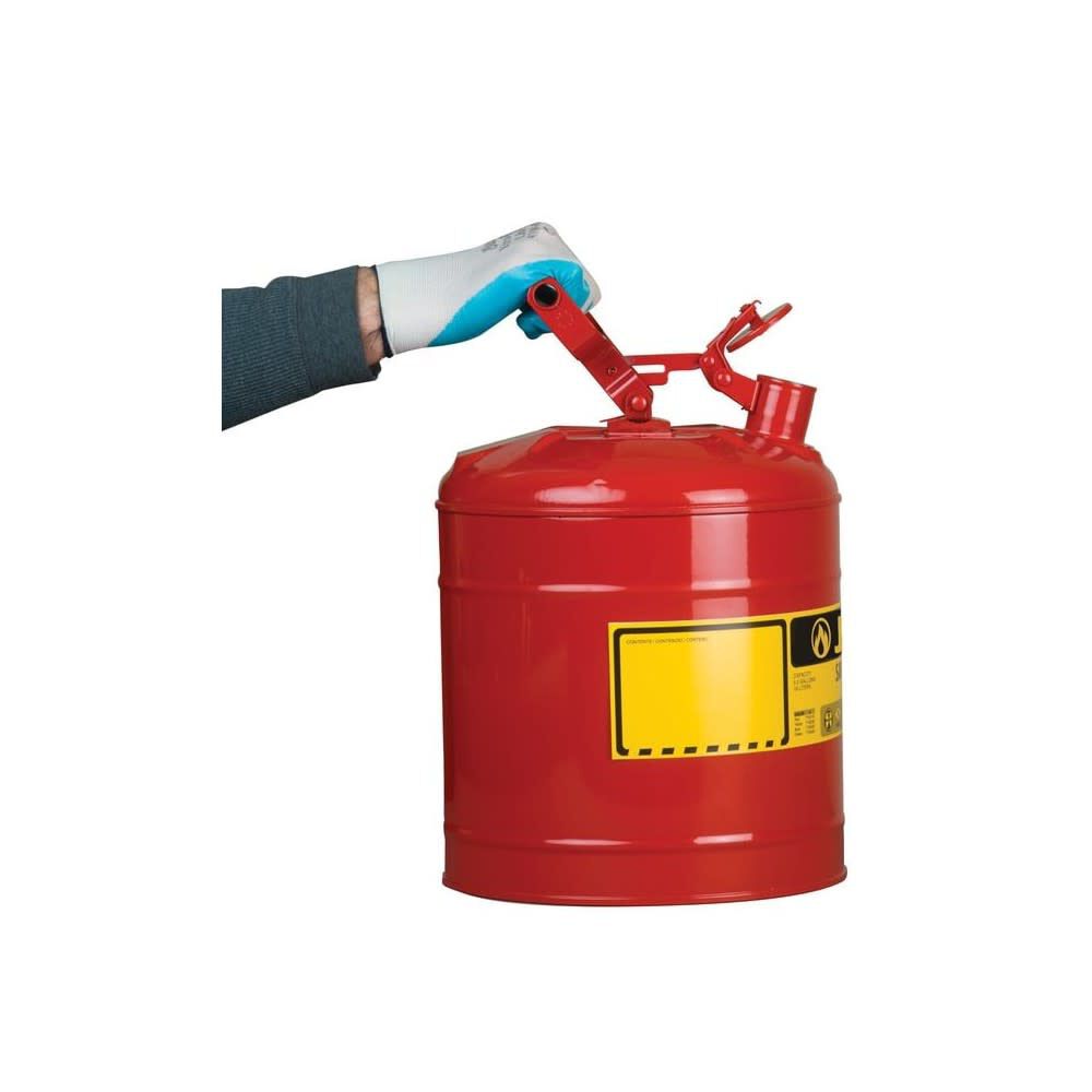 5 Gal Steel Safety Red Gas Can Type I with Flame Arrester 7150100