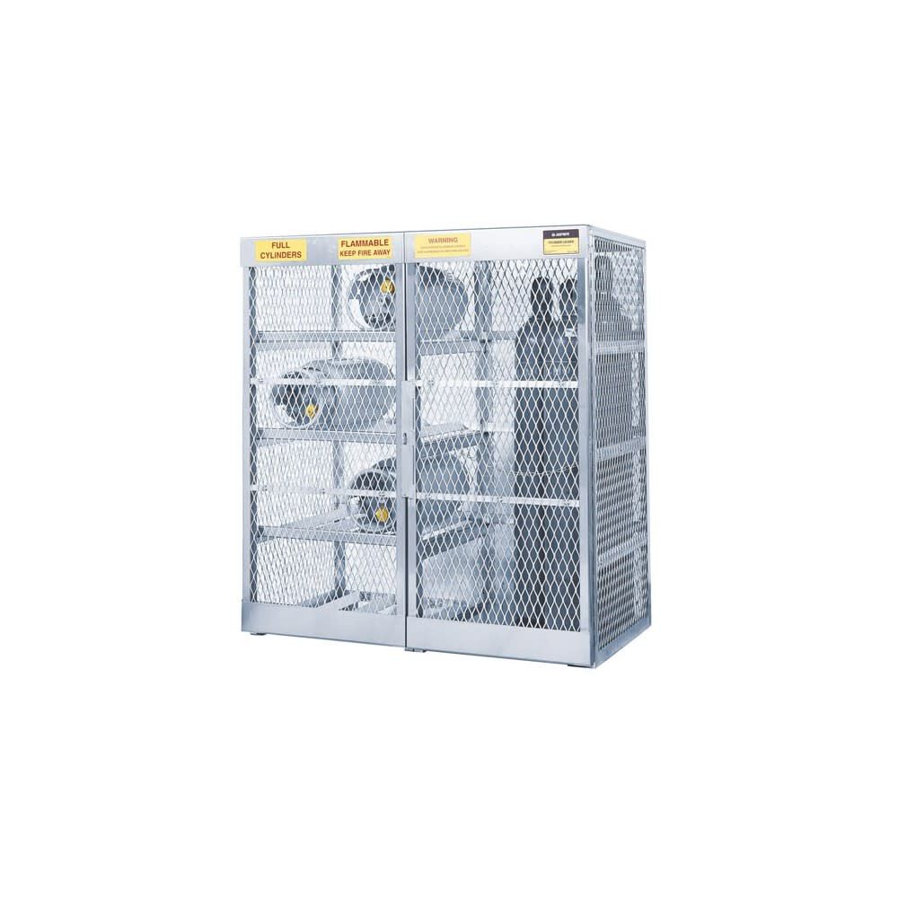 Aluminum Gas Cylinder Cabinet Locker Combo for Cylinder Tanks 23008