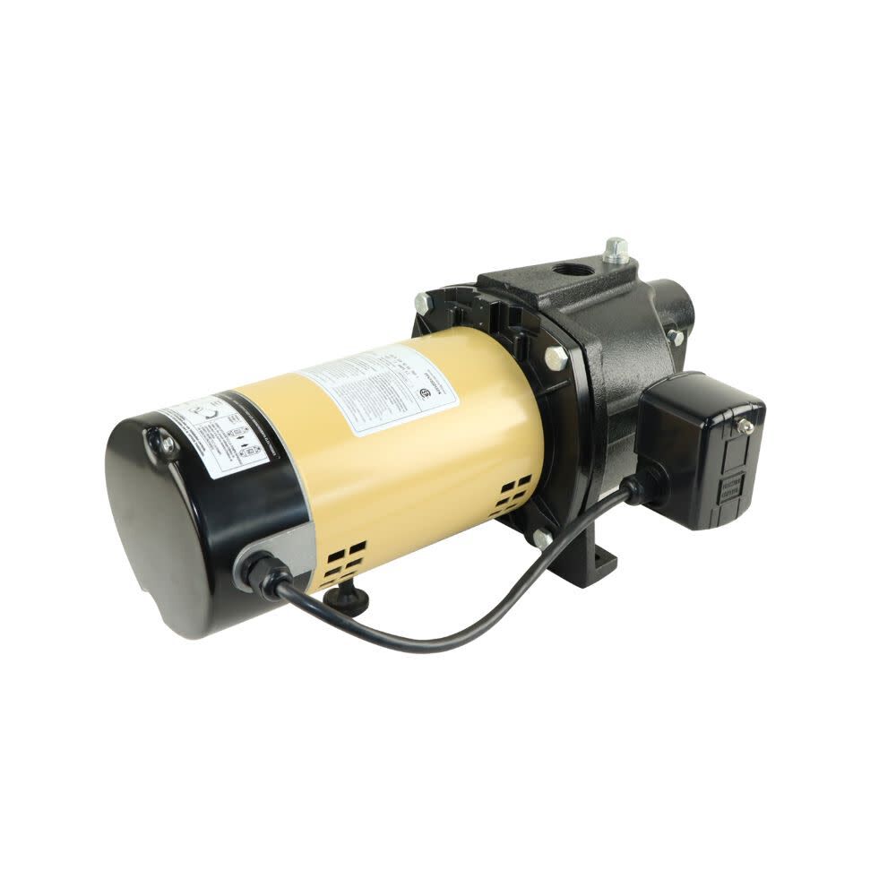 Shallow Well Jet Pump 1/2 HP Lead Free Cast Iron 115/230V WPS05004K