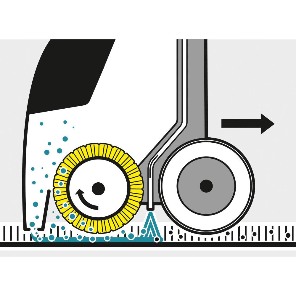 BRC 30/15 C Compact Carpet Extractor with 10in Carpet Cleaning Path 1.008-058.0