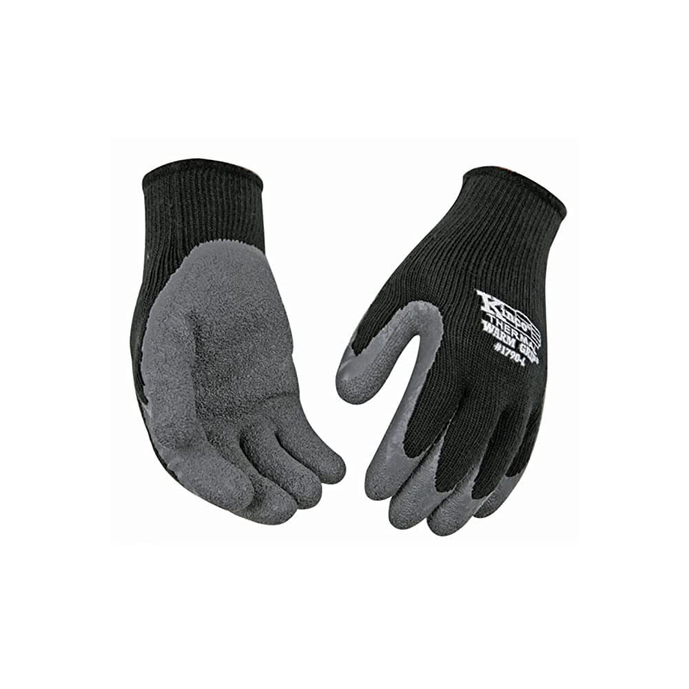 Acrylic Thermal Knit & Latex Palm Glove