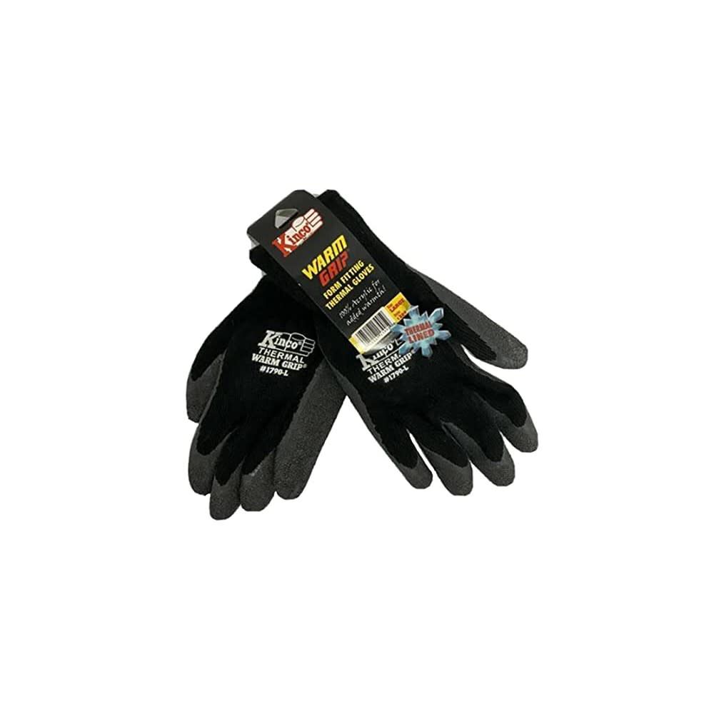 Acrylic Thermal Knit & Latex Palm Glove