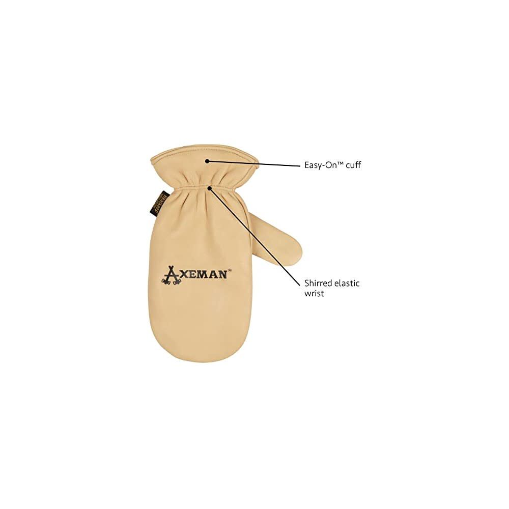 Tan Axeman Grain Cowhide Mitt Glove 1930K520