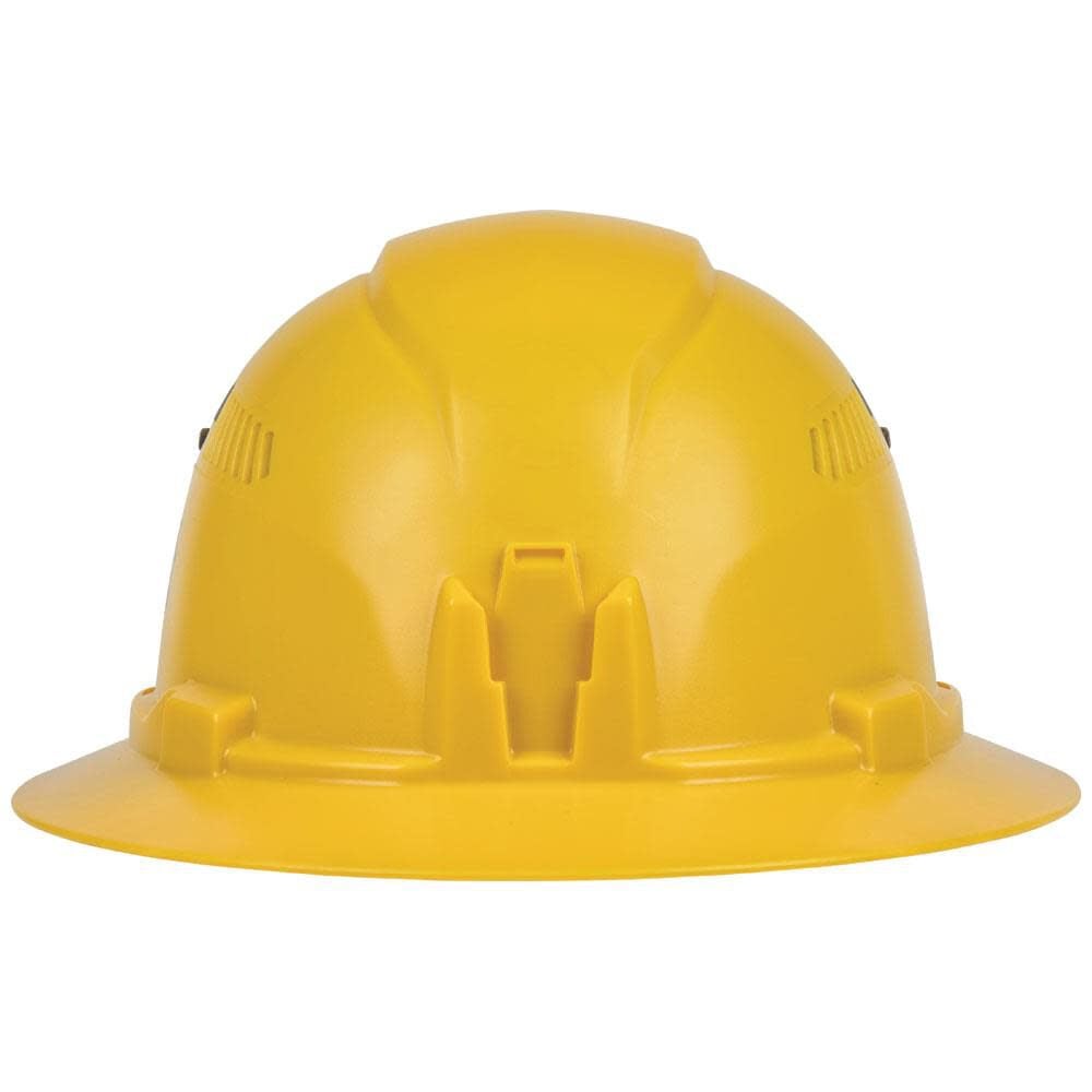 Hard Hat Vented Full Brim Yellow 60262
