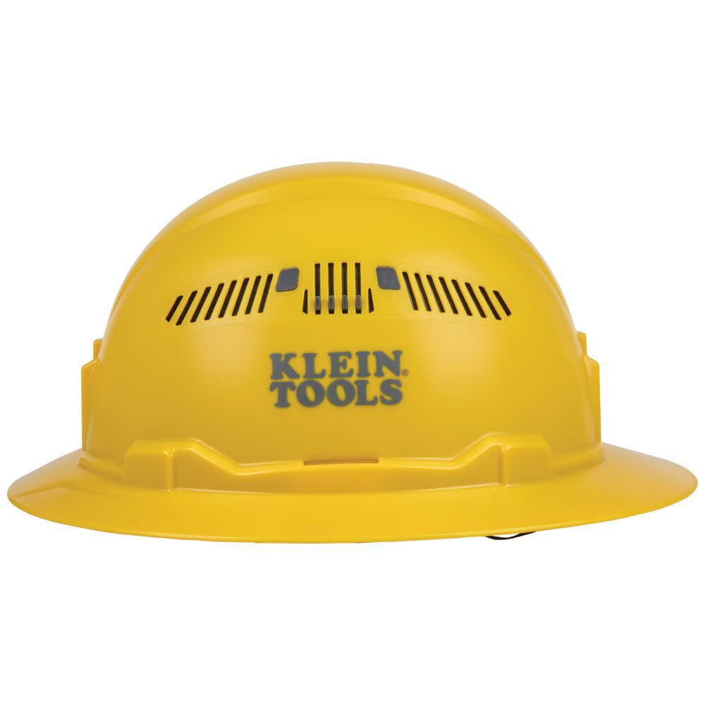 Hard Hat Vented Full Brim Yellow 60262