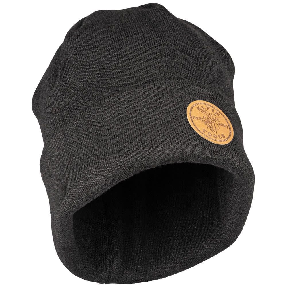 Heavy Knit Hat Black 60569