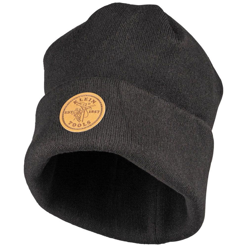 Heavy Knit Hat Black 60569