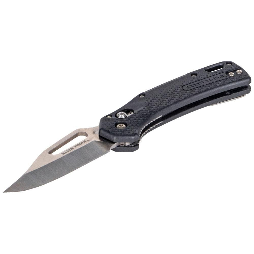 KTO Clip Point Blade Knife, Black OGK002BKT