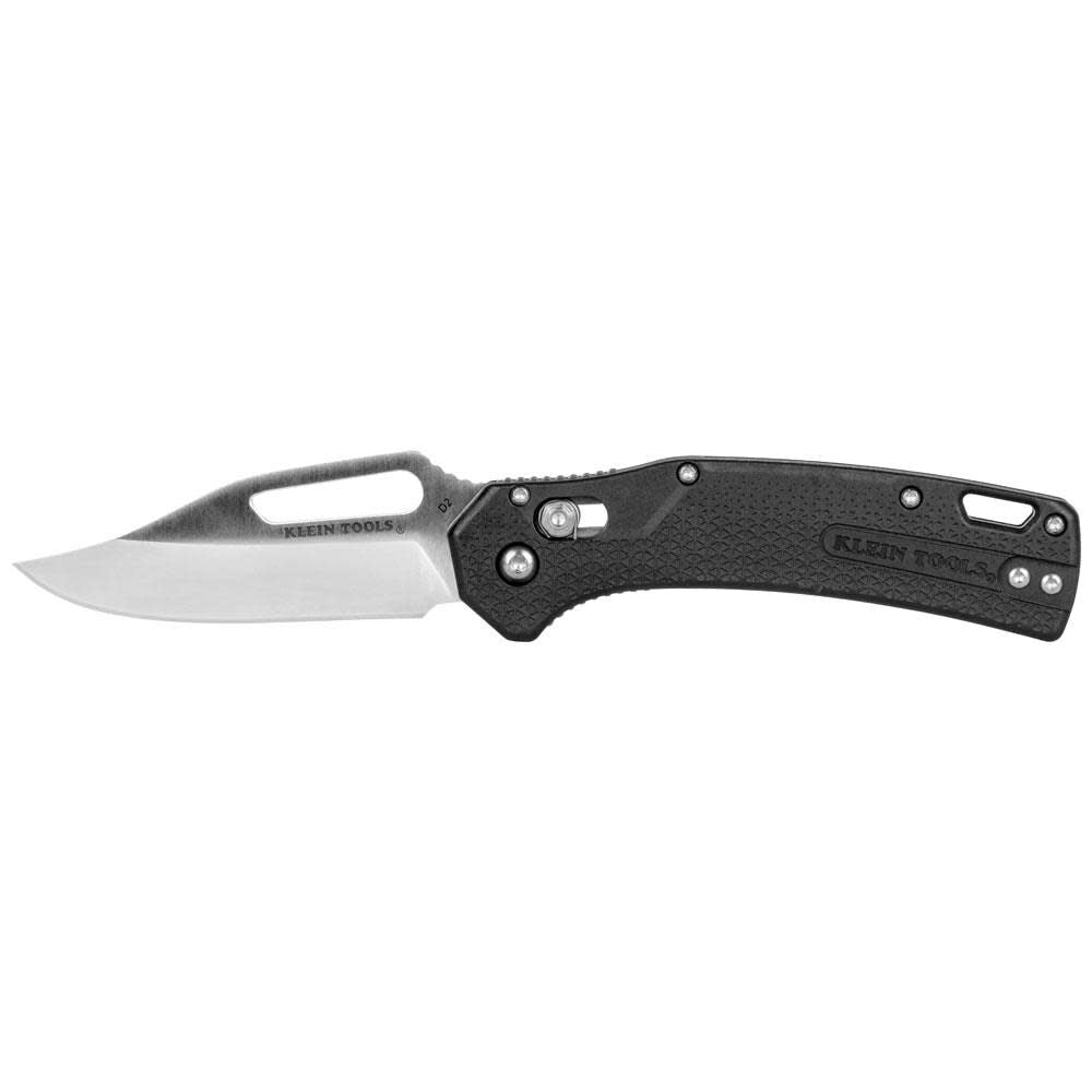KTO Clip Point Blade Knife, Black OGK002BKT