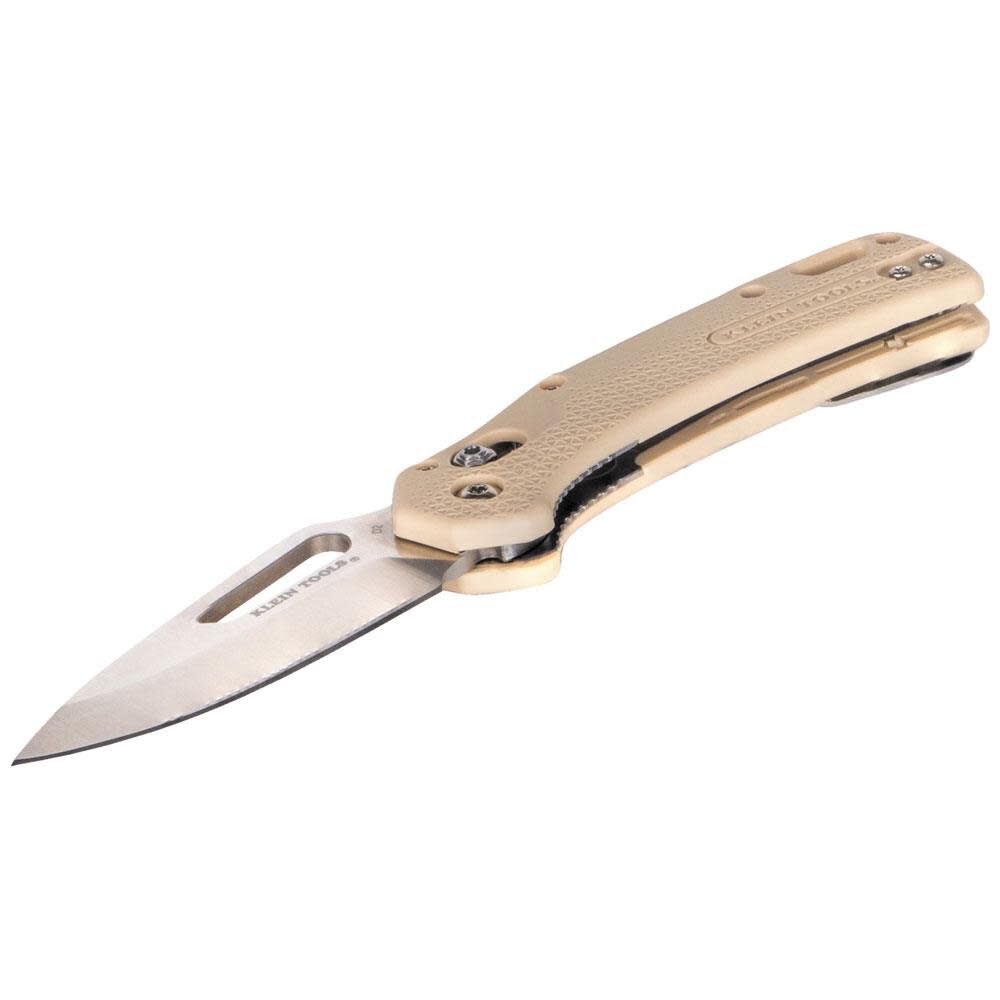 KTO Drop Point Blade Knife, Sand OGK000TNT