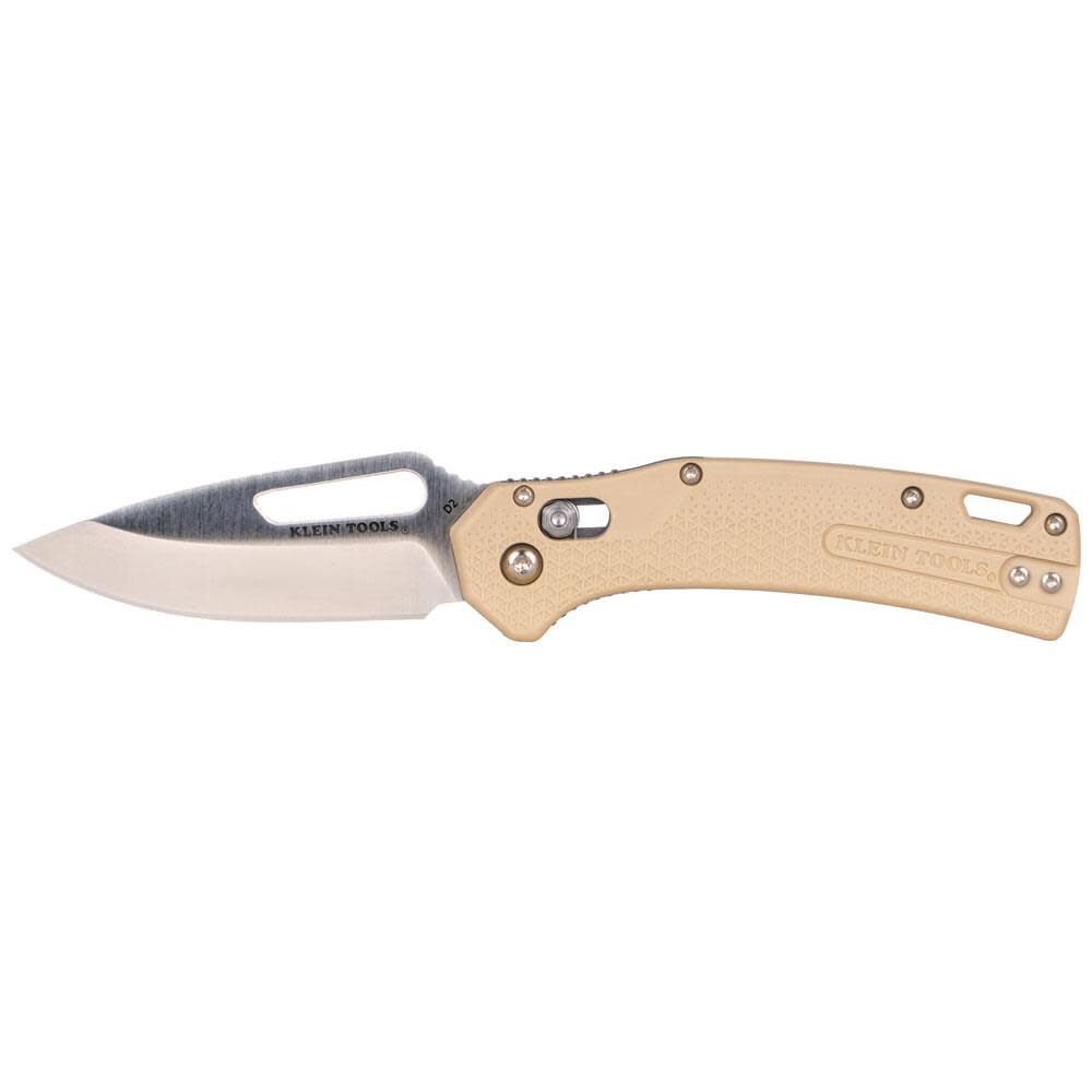 KTO Drop Point Blade Knife, Sand OGK000TNT