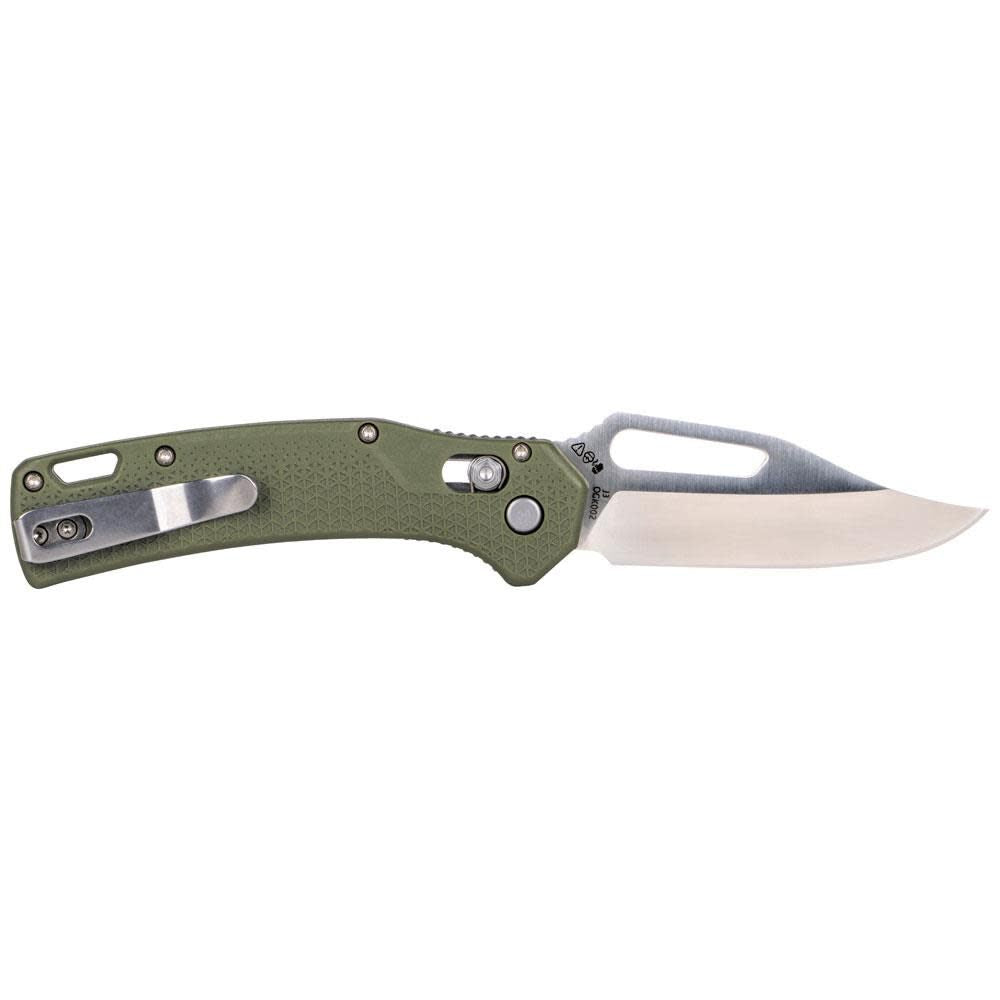 KTO Drop Point Knife, Moss Green OGK002GNT
