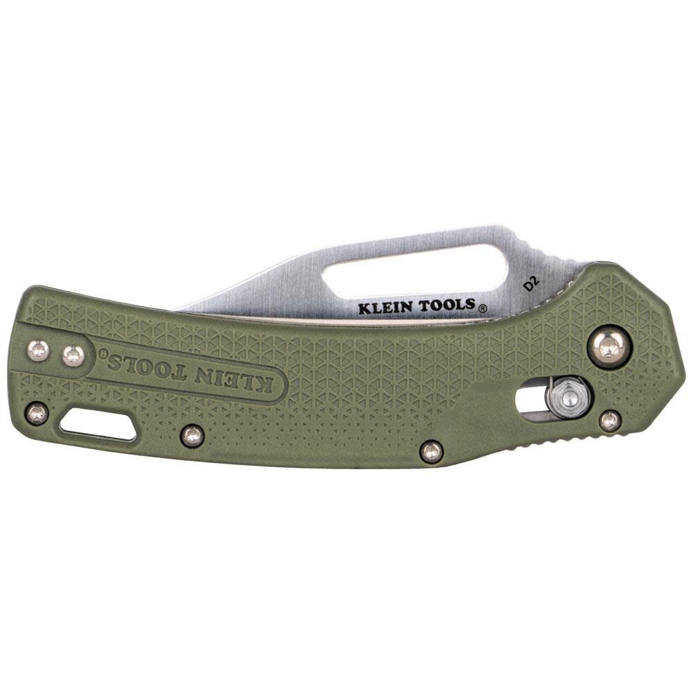 KTO Drop Point Knife, Moss Green OGK002GNT