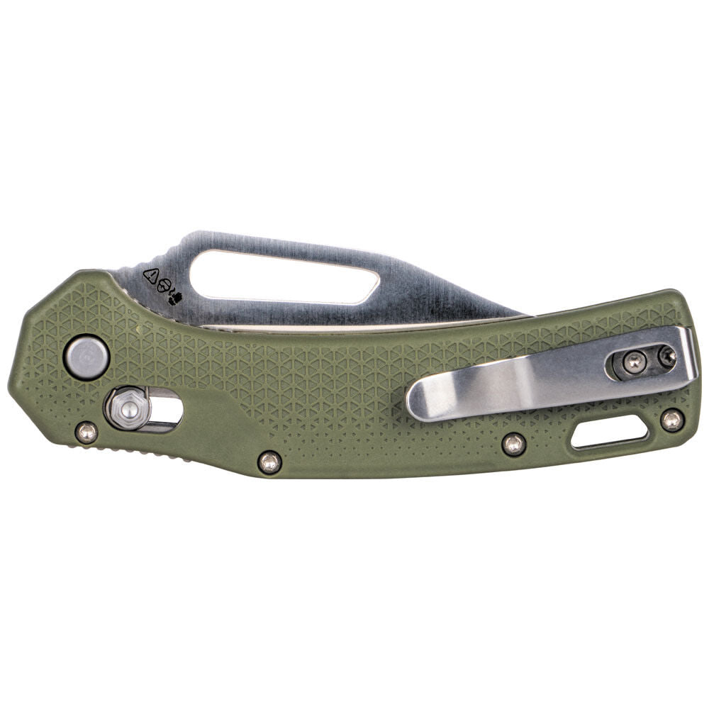KTO Drop Point Knife, Moss Green OGK002GNT