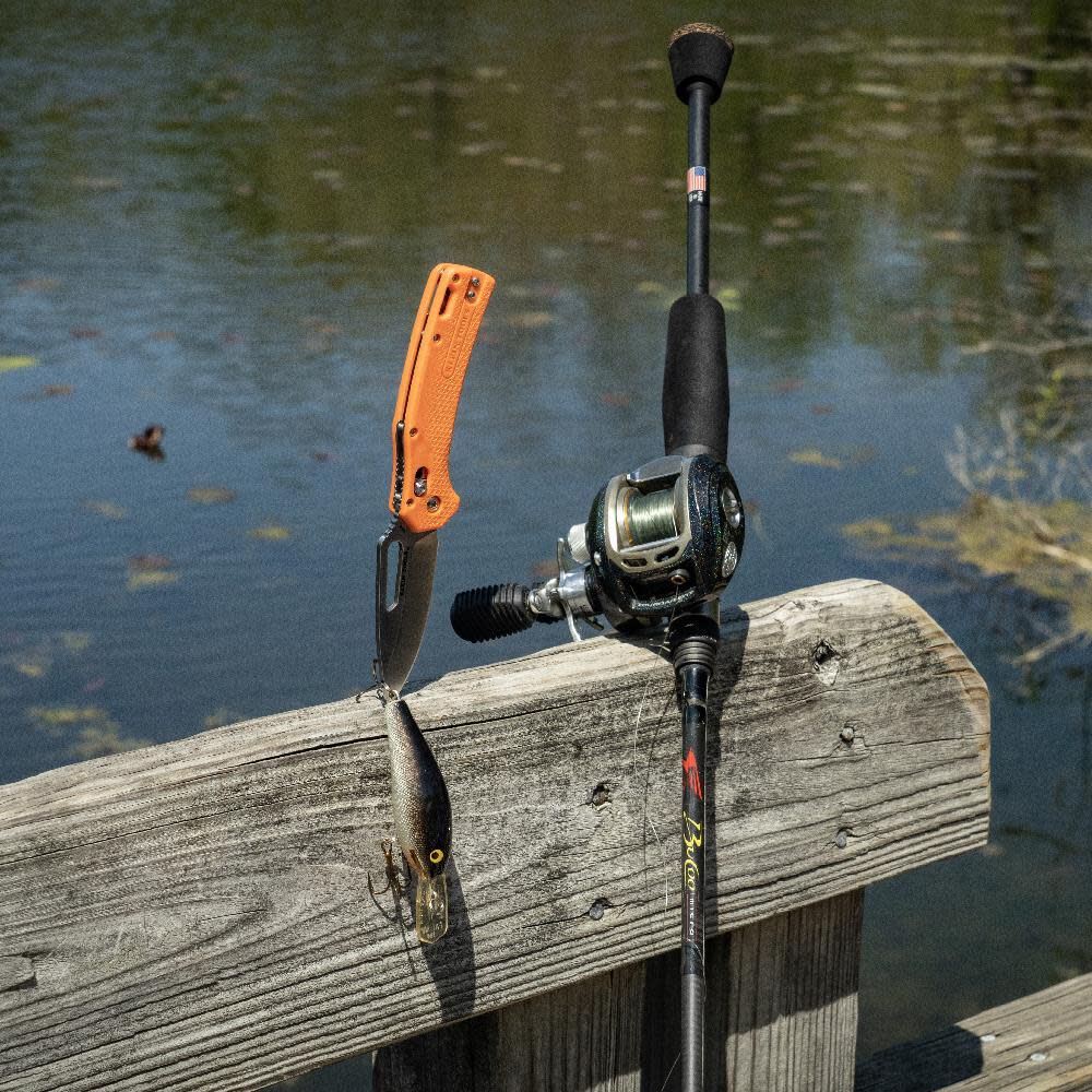 KTO Fishing Knife, Drop Point Blade OFK000ORT