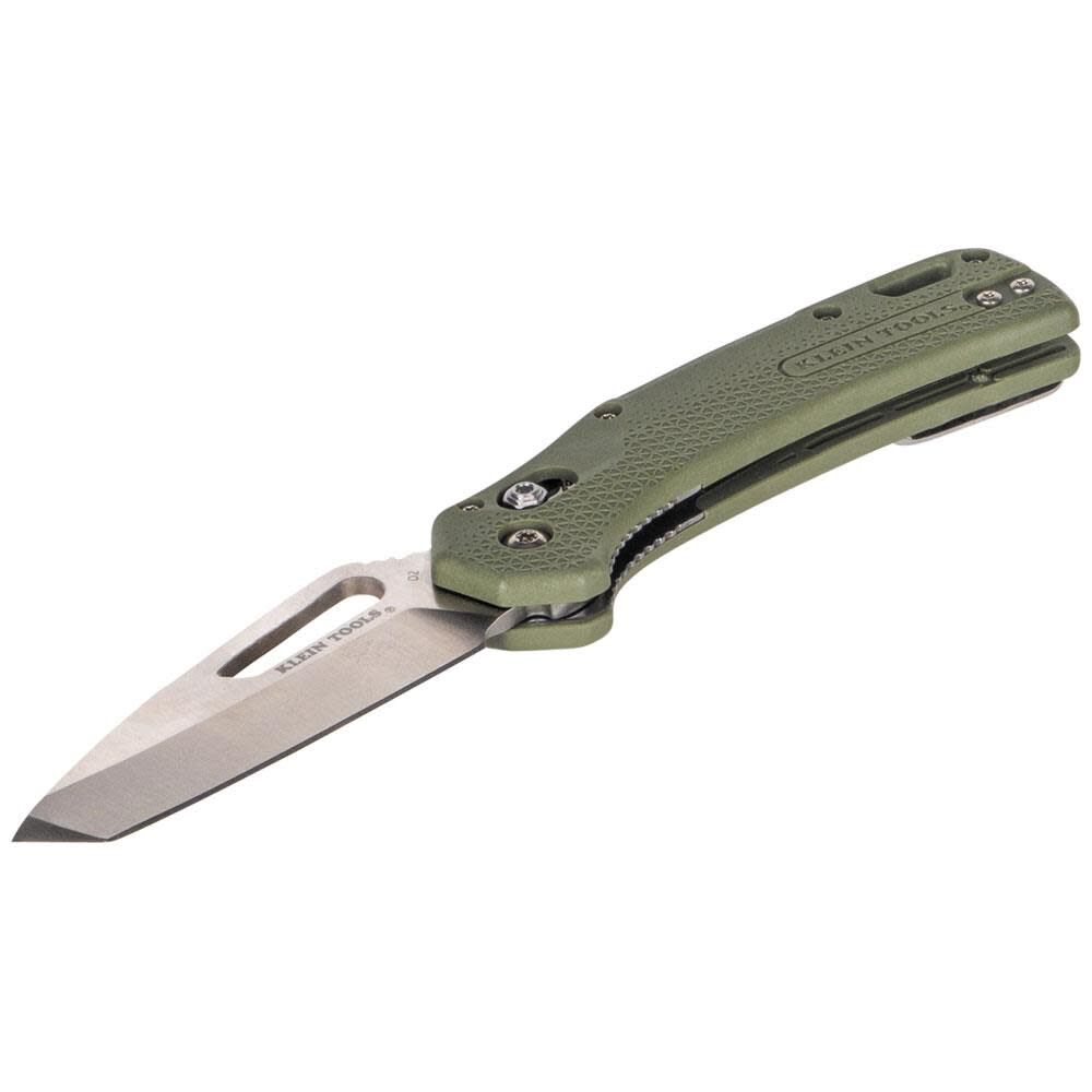 KTO Tanto Blade Knife, Moss Green OGK001GNT
