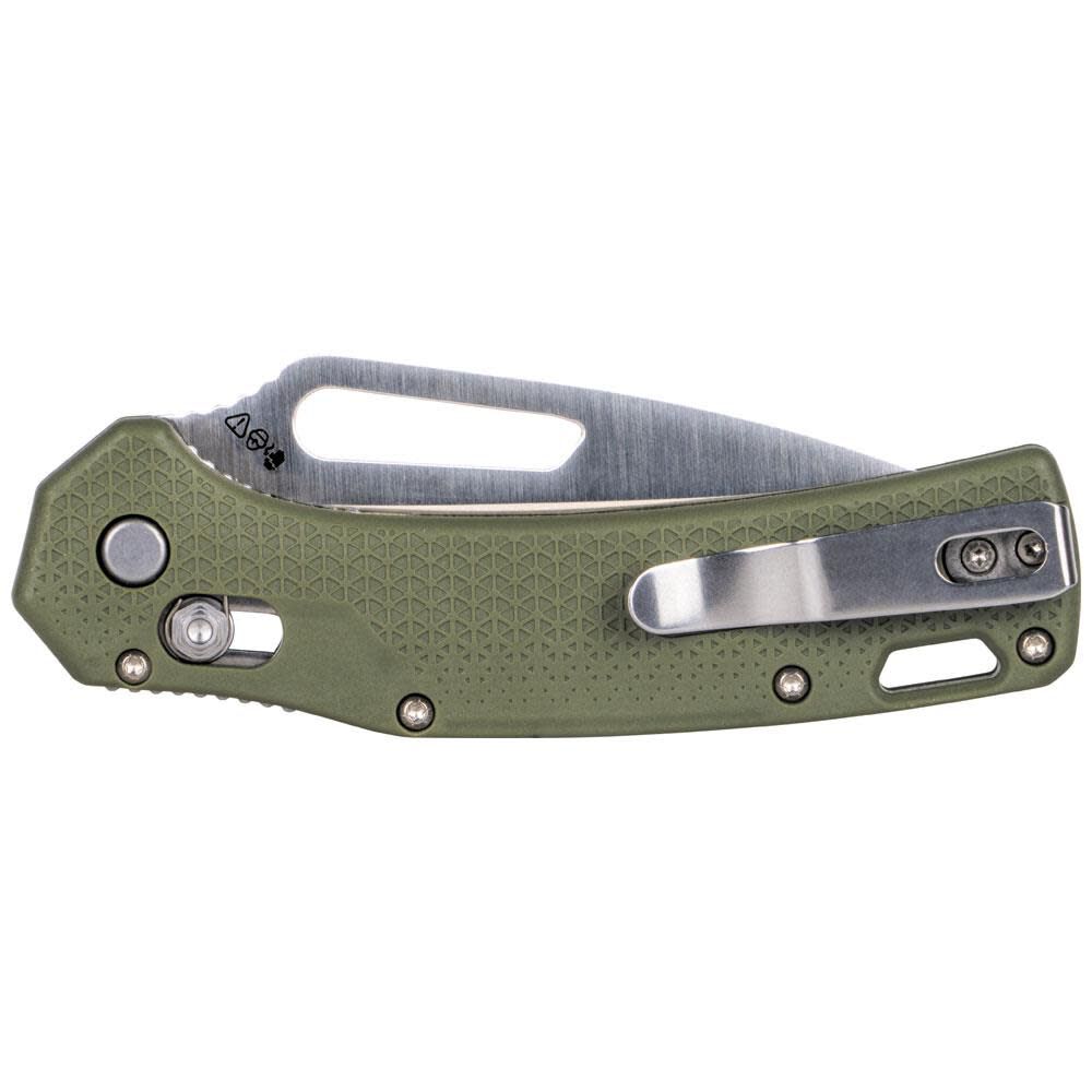KTO Tanto Blade Knife, Moss Green OGK001GNT