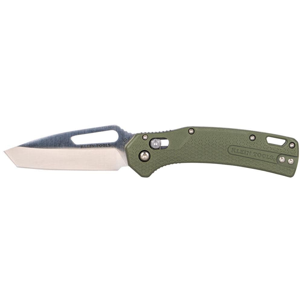 KTO Tanto Blade Knife, Moss Green OGK001GNT