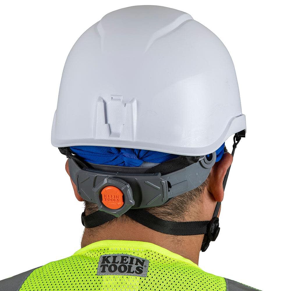 Safety Helmet Non-Vented-Class E White 60145