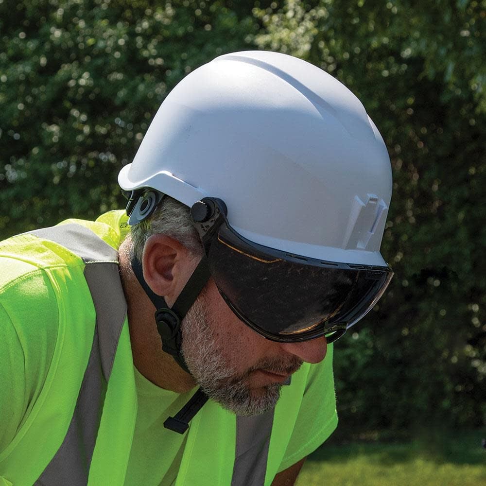 Safety Helmet Non-Vented-Class E White 60145