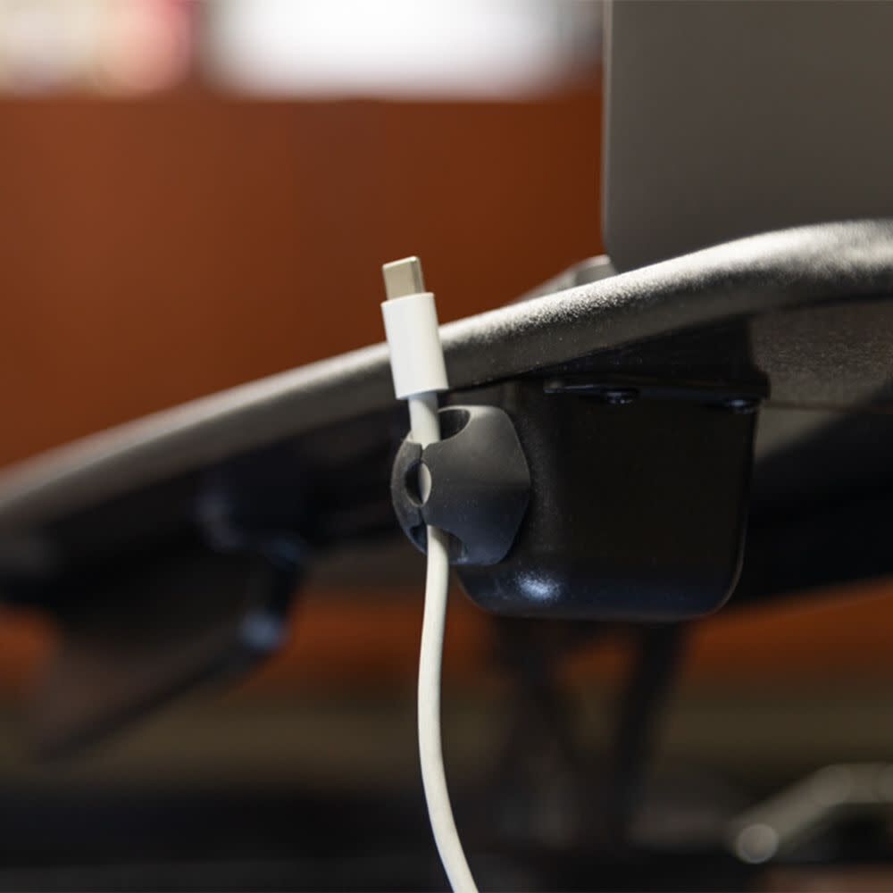 Self Stick 1 Slot Cable Clips 10pk 450-400