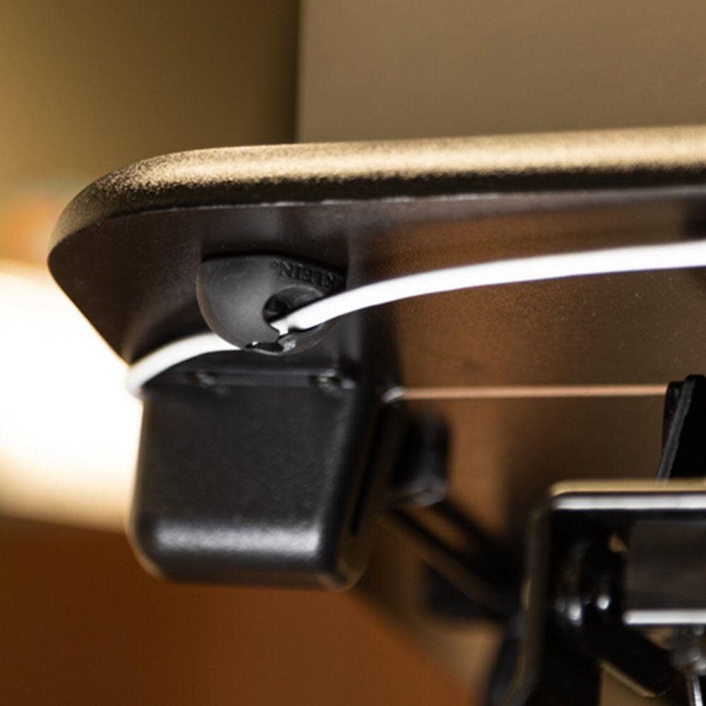 Self Stick 1 Slot Cable Clips 10pk 450-400